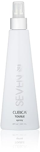 SEVEN Hair Care CUBICA TOUSLE Texture Hair Spray for Women & Men, Dry Wax Hairspray for Volume, Body + Beachy Waves, ProVitamin B5, Green Tea