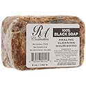 RA COSMETICS 100% Black Facial Soap Natural Healing Cleansing Bar