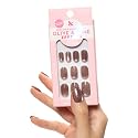Olive & June Effects Super Stick Mani Press On Nails | Extra Short Round | No Glue Needed | 32 Tab Nails in 16 Sizes | Non-Toxic Tabs | Easy On-Off Beauty & Personal Care Olive & June