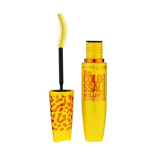 Maybelline Volum' Express The Falsies Colossal Cat Eyes Washable Mascara, Glam Black [233], 0.31 oz (Pack of 6)