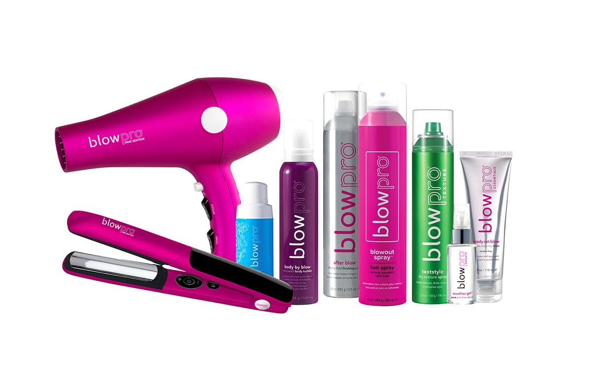 blowpro Beach Blow Texturizing Mist 8.5oz, Lightweight Mist adds a Soft, Touchable and Matte Texture to Hair, Infused with Dead Sea Salt and Milk