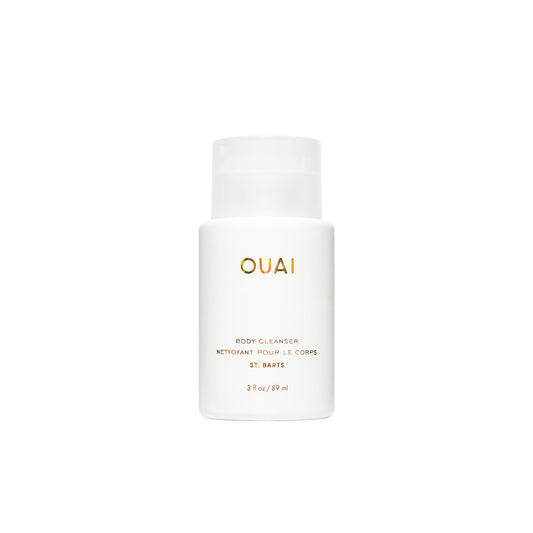 OUAI Body Cleanser, St. Barts Travel Size - Foaming Body Wash with Jojoba Oil & Rosehip Oil to Hydrate, Balance & Soften Skin - Paraben, Phthalate Beauty & Personal Care OUAI