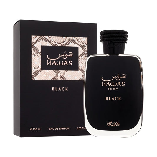 RASASI Hawas Black EDP For Men 3.38 Fl Oz Beauty & Personal Care RASASI