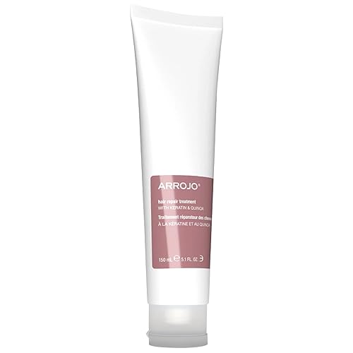 Arrojo Hair Repair Treatment, 5.1 fl oz - Cruelty-Free, Paraben-Free Sulfate-Free Hair Conditioner Mask with Keratin, Avocado & Coconut Oil - Ideal