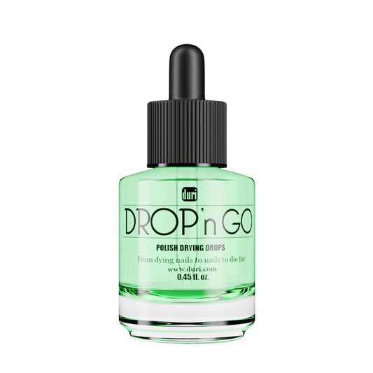 duri Drop'n Go Quick Dry Nail Drops - Fast Drying Drops for Long Lasting Nail Polish 0.45 fl. oz. (Pack of 1)