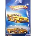 Hot Wheels '41 Willys Gold, Flamz, 5 Spoke - 1/64 #21/36 2008 All Stars