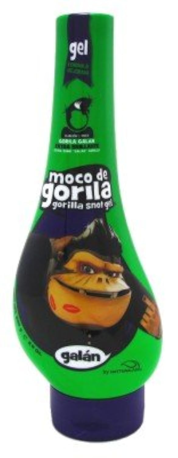 Moco De Gorila Gel Strong Hold Molding 11.9 Ounce (Green) (352ml) (2 Pack)
