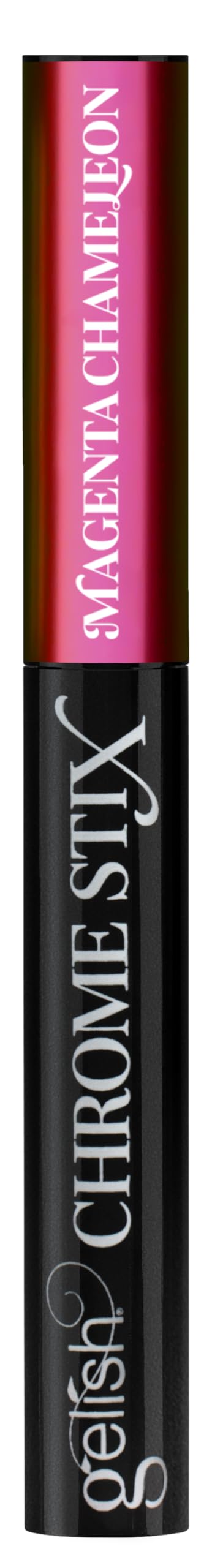 Gelish Chrome Stix Nail Art Powder At-Home Use: Magenta Chameleon, 0.5g Beauty & Personal Care Gelish