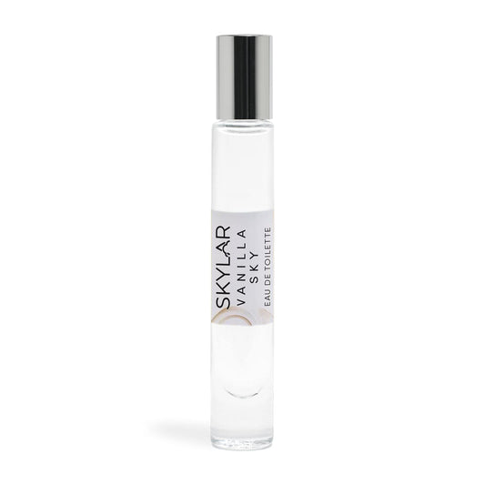 Vanilla Sky Perfume By Skylar - Travel-Sized Rollerball - Paraben-Free, Phthalate-Free, Vegan,and Cruelty-Free Fragrance - Rich, Warm, Creamy - Notes Beauty & Personal Care Skylar