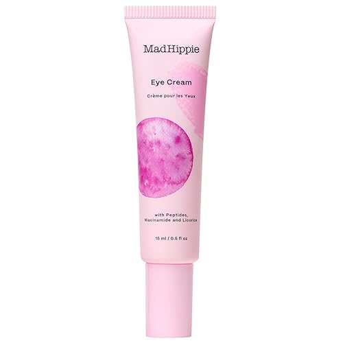 Mad Hippie Eye Cream - Anti-Aging Under Eye Cream for Dark Circles and Puffiness with Niacinamide, Peptides, Kakadu Plum & Licorice, Eye Treatment