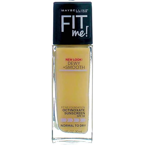 Maybelline Fit Me Liquid SPF#18 Foundation Porcelain (2-Pack)