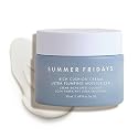 Summer Fridays Rich Cushion Face Cream - Ultra Plumping Barrier Repair Cream + Makeup Primer - Infuses Skin with Rich Hydration from Glycerin +
