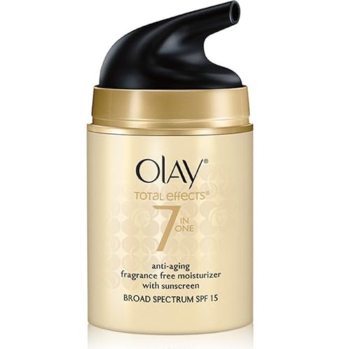 Total Effects 7-in-1 Anti-Aging Face Moisturizer with SPF 15, Fragrance-Free 1.7 oz ( Pack of 3)