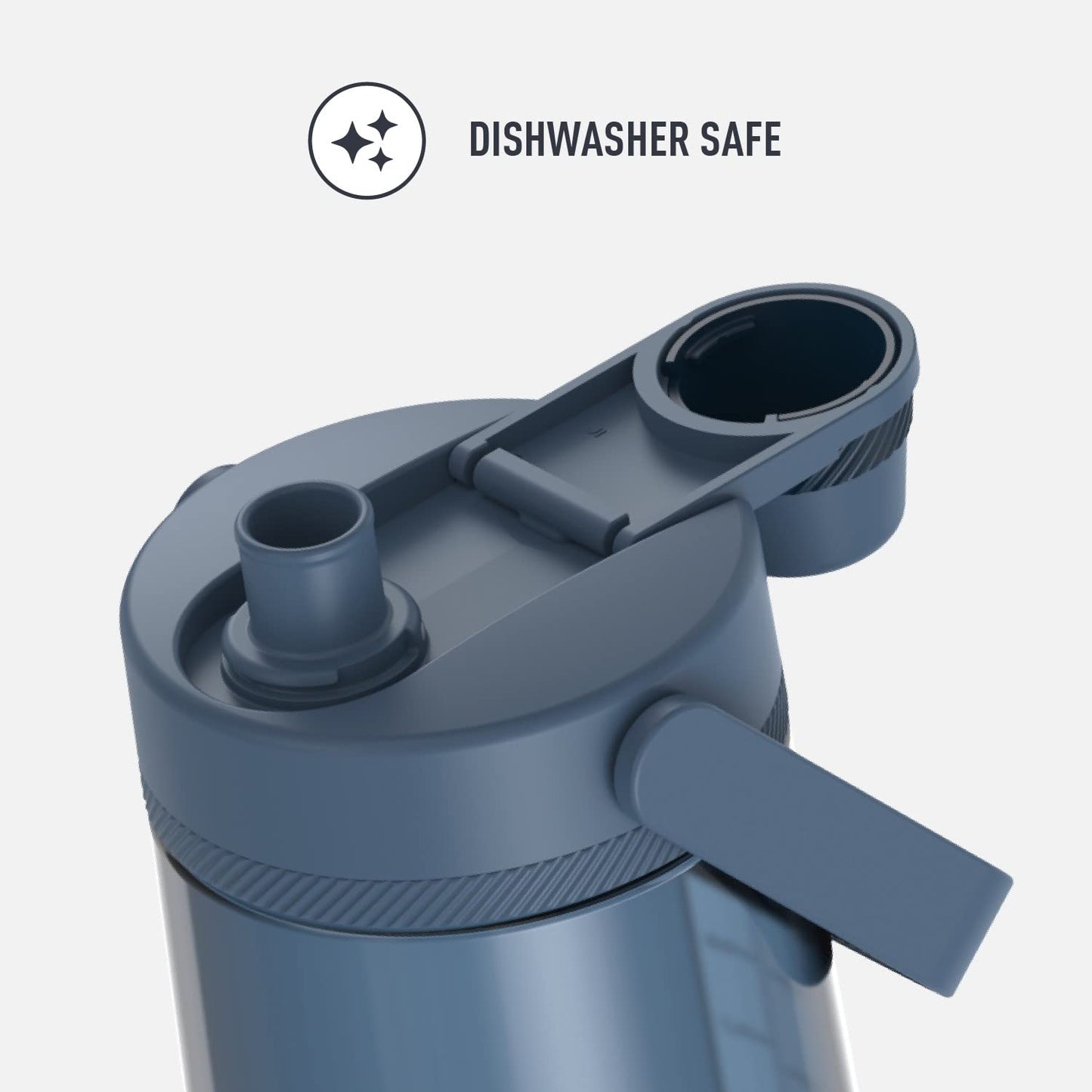 THERMOS ALTA SERIES Hydration Bottle with Spout 40 Ounce, Slate