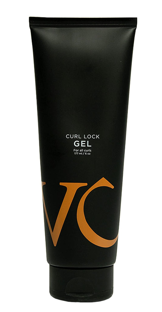 VICIOUS CURL Curl Lock GEL (6 Fl Oz), Strengthens hair, soothes scalp, adds shine & softness, For curly hair, No Harsh Chemicals, Natural scent