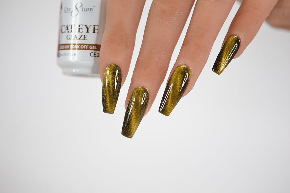 Cre8tion Cat Eye Chameleon LED/UV Soak Off Gel Polish 0.5 oz (CE24) Beauty & Personal Care Cre8tion