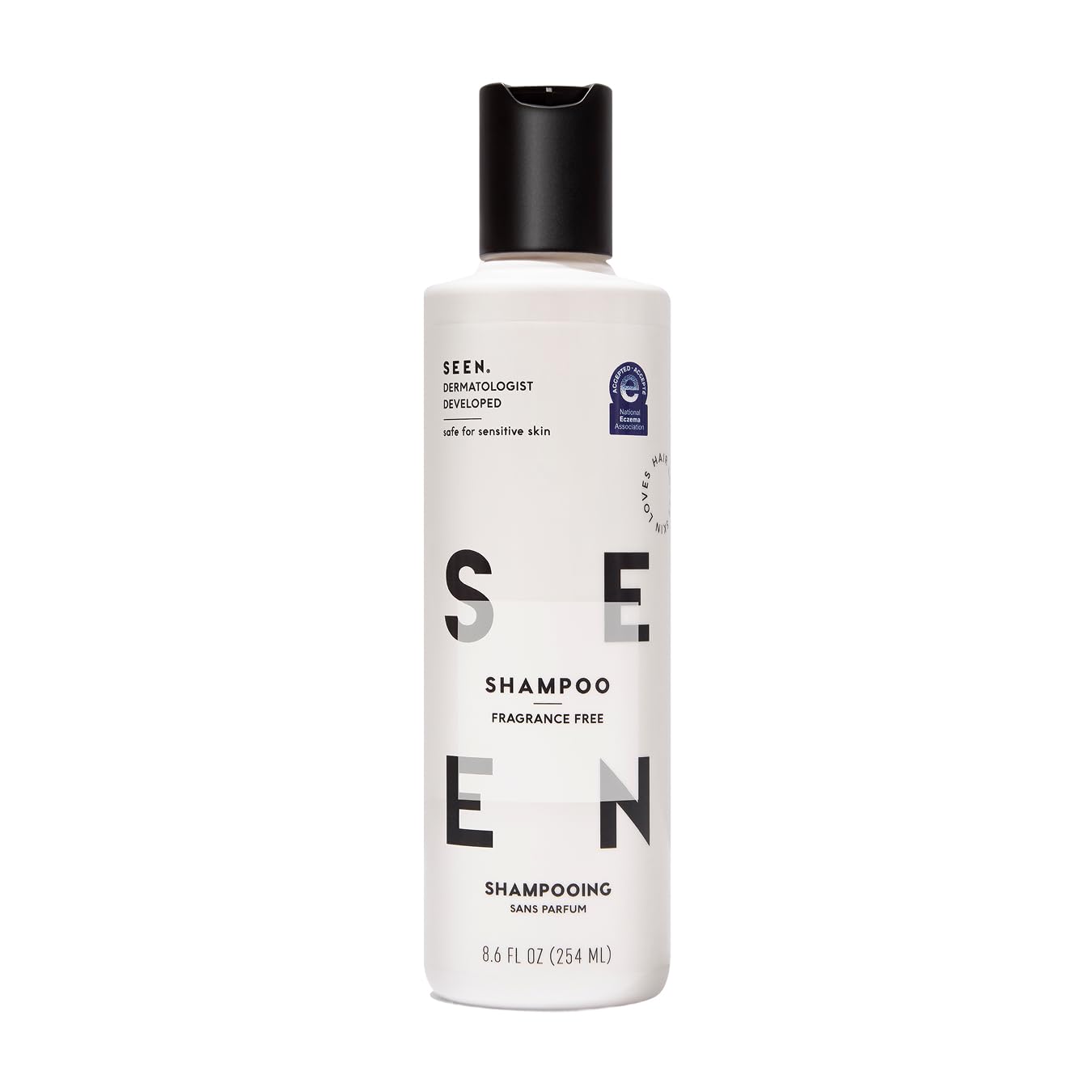 SEEN Shampoo, Fragrance Free - Non-Comedogenic Hair Shampoo- Dermatologist-Developed - Safe for Sensitive, Eczema & Acne Prone Skin Beauty and Personal Care SEEN