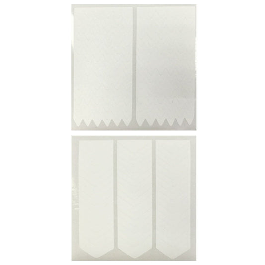 AllyDrew 10 Sheets Chevron Nail Art, Nail Stencil Guide Stickers, 2 Designs (5 Sheets Each Design) Beauty & Personal Care allydrew