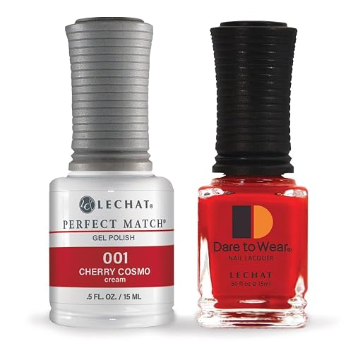 LeChat Perfect Match Gel Polish, Cherry Cosmo, 0.5 Fl Oz (PMS01) Beauty & Personal Care LECHAT