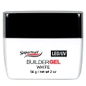 Supernail White LED/UV Builder Gel, 2 Fluid Ounce Beauty & Personal Care SuperNail