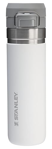 Stanley Quick Flip GO Water Bottle 24 oz | Push Button Lid | Leakproof and Packable for Travel and Sports | Insulated Stainless Steel | BPA-Free…