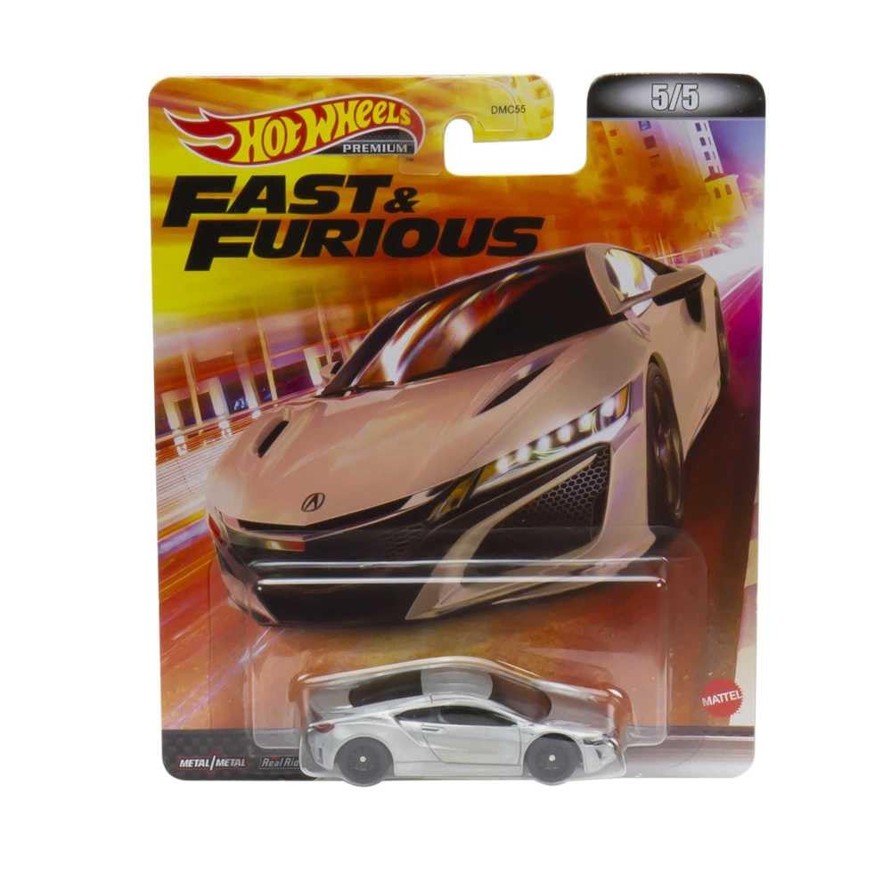 HOT WHEELS Retro Entertainment Collection,17 Acura NSX, TV, & Video Games, Iconic Replicas for Play or Display, Gift for Collectors