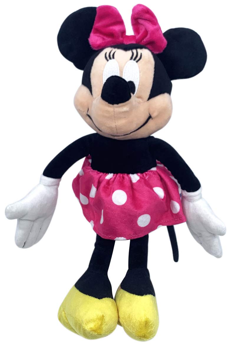 Jay Franco Disney Minnie Mouse Travel Set - 3 Piece Kids Travel Set Includes Blanket, Pillow, & Plush