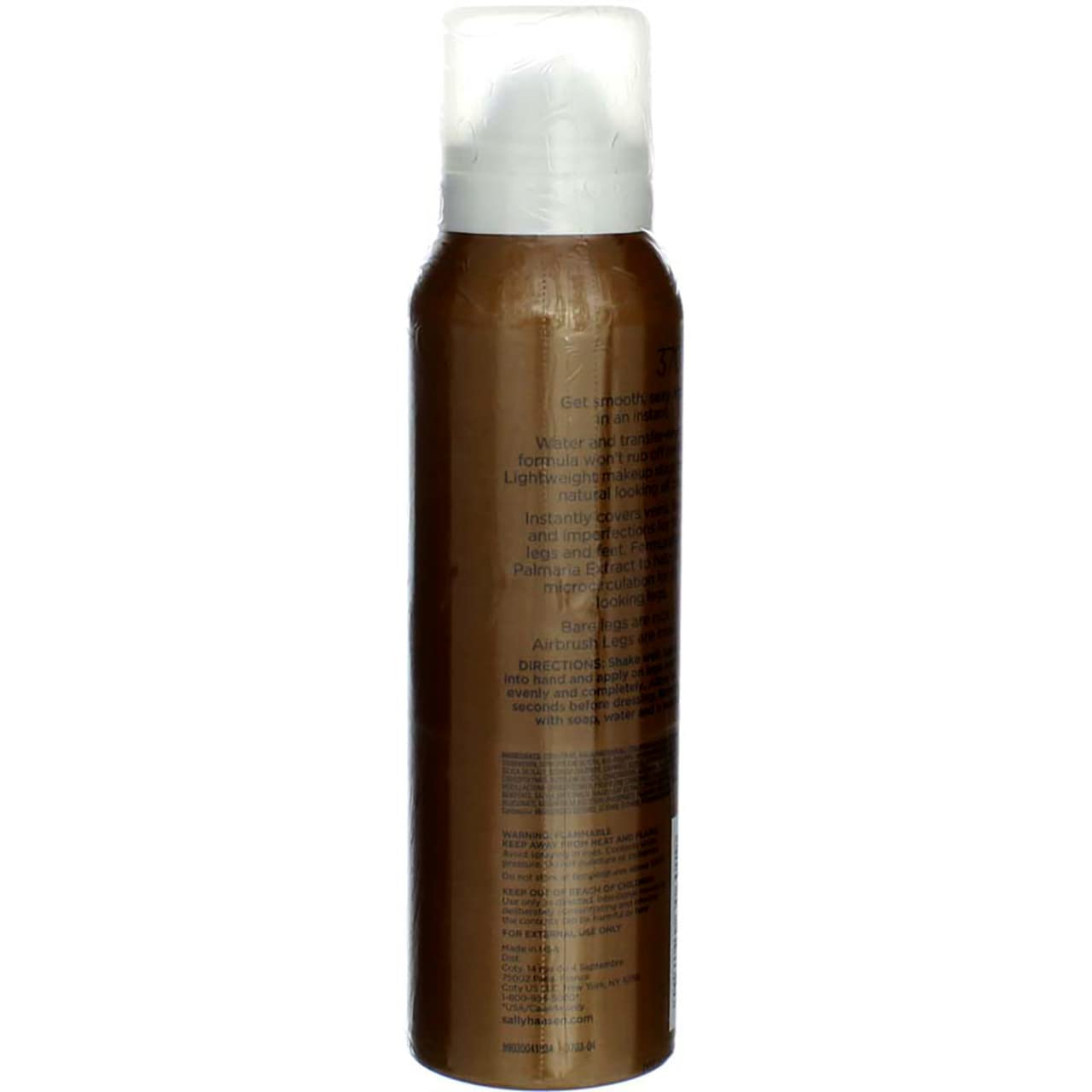 Sally Hansen Airbrush Legs Deep Glow 4.4 Ounce (130ml) (2 Pack)