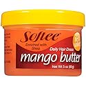 Softee Mango Shea Butter Daily Hair Dress, 3 Ounce Jar (1)