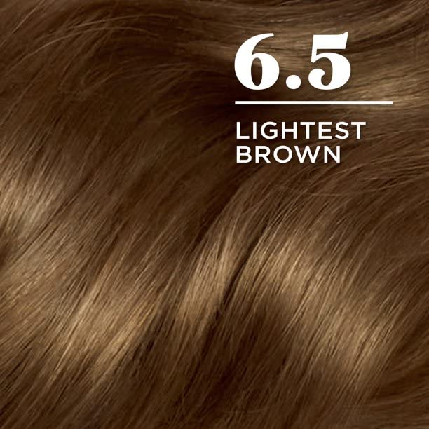 Clairol Nice 'n Easy Permanent Color 6.5 Natural Lightest Brown 1 ea (Pack of 3)