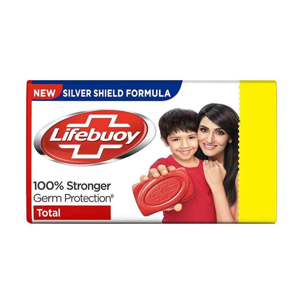 Lifebuoy Total Red Soap, 16-Count - 44 grams each