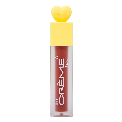 The Crème Shop Lip Oil Elixir - Korean Lip Gloss Oil Formulated with Jojoba & Hyaluronic Acid to Hydrate, Soften, and Moisturize Lips - Subtle Sheer