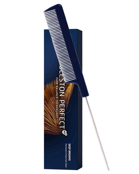 Koleston Perfect ME+ 9/7 Very Light Blonde/Brown Hair Color | Permanent Creme Hair Dye 2oz and M Hair Designs Tail Comb (Bundle) Beauty & Personal Care M Hair Designs