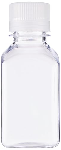 Nalgene Transparent Lexan Square Storage Bottle 8 oz.