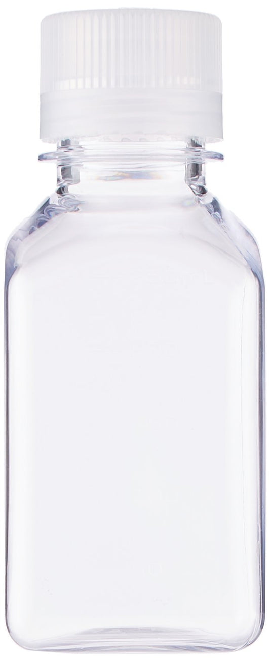 Nalgene Transparent Lexan Square Storage Bottle 8 oz.