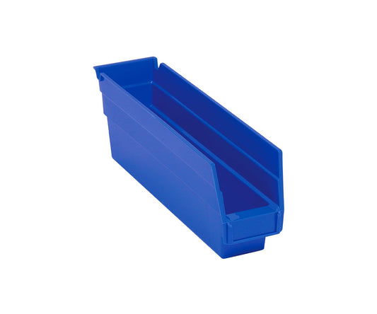 Quantum Storage Systems QSB100BLCS Economy Part Organizer Blue Bins 12" L x 3" W x 4" H 36 Pack
