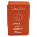 Sunaroma Soap Bar Coconut Shea Butter + Milk Protein 8 Ounce (Pack of 2)