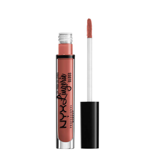 NYX PROFESSIONAL MAKEUP Lip Lingerie Gloss - Bare With Me (Pale Nude) Beauty & Personal Care NYX PROFESSIONAL MAKEUP