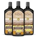 Tio Nacho Anti-Gray Effect Shampoo with Henna and Royal Jelly, Hair Toner Shampoo for Women and Men, Natural Henna Hair Color Shampoo for Gray