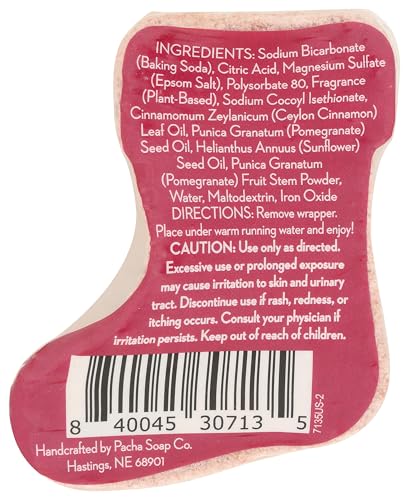 Pacha Soap Spiced Pomegranate Froth Bomb, 4.5 Oz