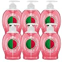 Softsoap Liquid Hand Soap with Pump, Limited Edition Summer Scents, 6.25 Fl Oz, 6 Pack (Watermelon)