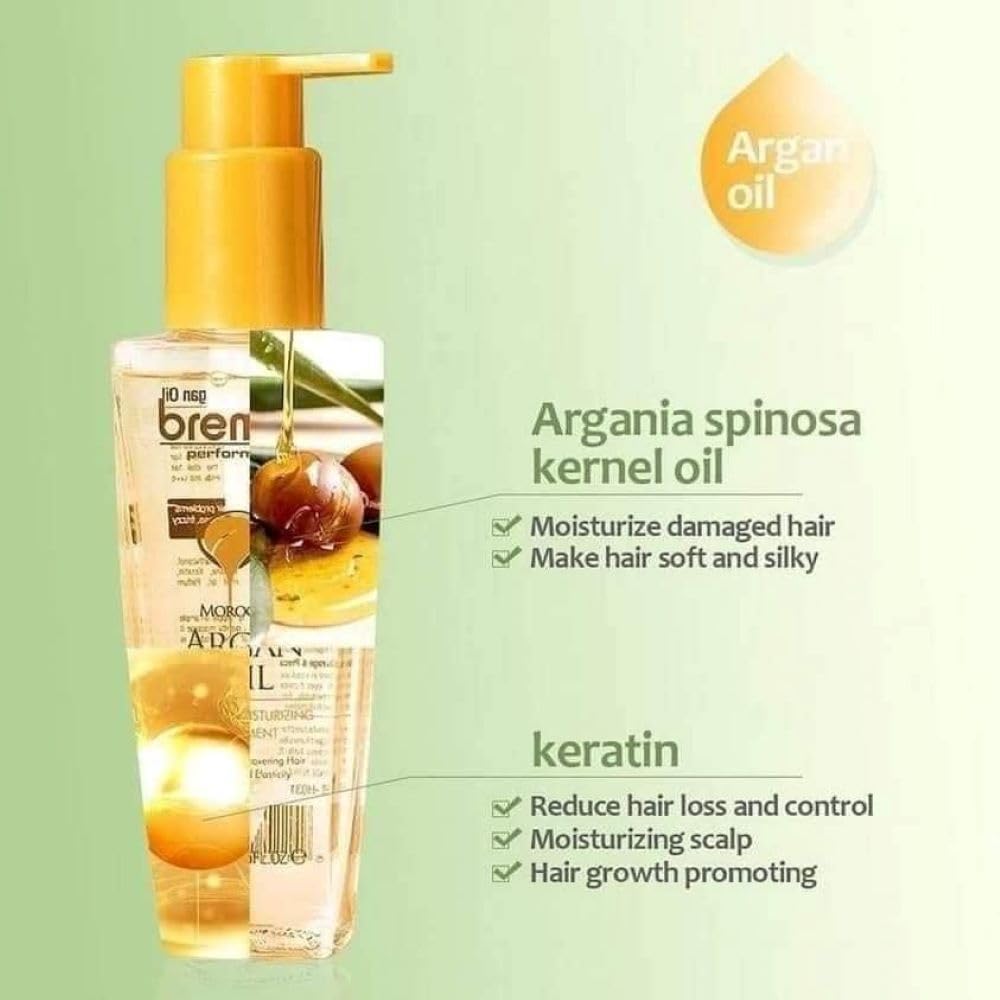 Bremod Performance Moroccan Argan Oil Intense Moisturizing Treatment 100ml