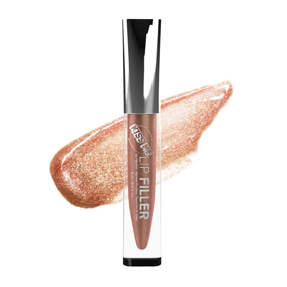 Sistar KISS ME Lip Filler Plumping Lip Gloss Hydrating High Shine Ultra Glitter Shimmering 2.5 mL / 0.09 fl. oz. (Brasilia)