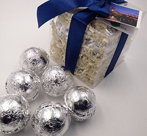 Spa Pure Paris Bath Bombs: PARIS TWILIGHT GIFT SET with 6 Bath Bomb Fizzies with Shea, Mango & Cocoa Butter, Ultra Moisturizing (14 Oz) Great for Dry…