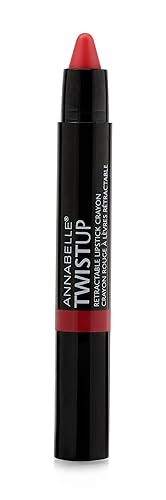 Annabelle Twistup Retractable Lipstick, Red Carpet, 1.5 Gram