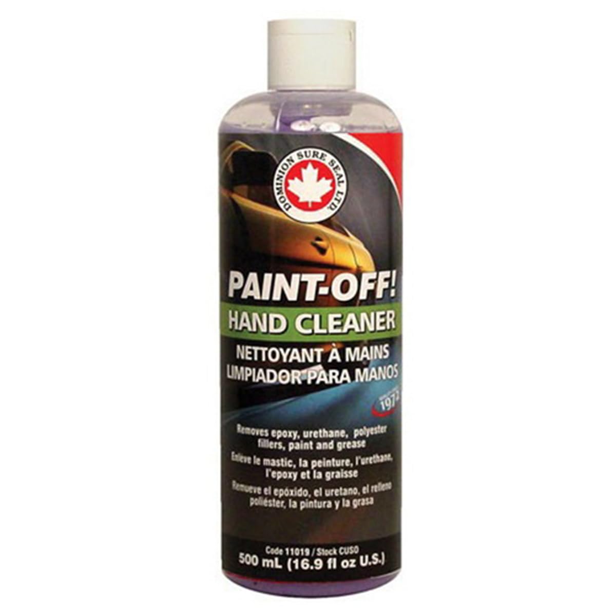 Dominion Sure Seal Paint Off Hand Cleaner - Fast-Acting Hand Soap and Paint Brush Cleaner, Hygienic Cleansing Lotion for Effective Removal of Paint