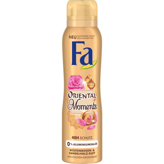 Fa Oriental Moments 48 Hour Protection Spray Deodorant 150 ml Beauty and Personal Care Fa