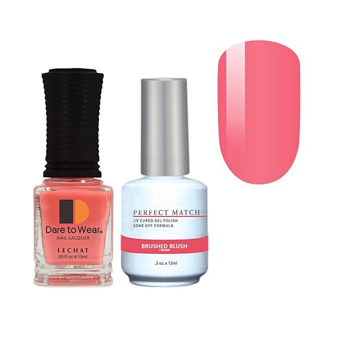 LeChat Perfect Match Gel Polish, Brushed Blush, 0.5 fluid_ounces Beauty & Personal Care LECHAT
