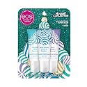 eos Holiday 24H Moisture Mini Super Balm Set- Speculoos Cookie Butter, Iced Gingerbread, Vanilla Cake Batter, Limited-Edition Lip Care, Stocking