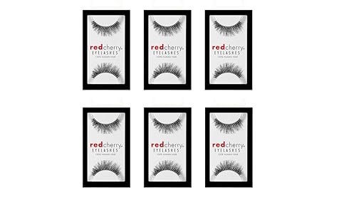 Red Cherry #213 False Eyelashes (Pack of 6 Pairs)